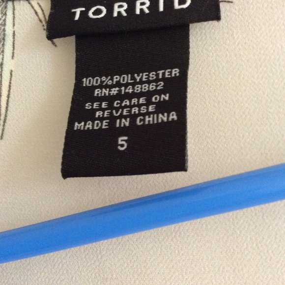 TORRID Floral Button Front Long Grey Sheer Dress - Picture 5 of 5